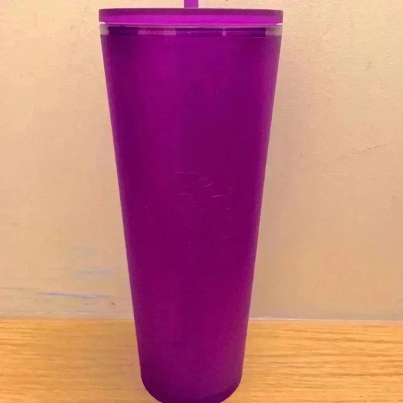 Starbucks Soft Touch Purple Venti Tumbler - Picture 1 of 2